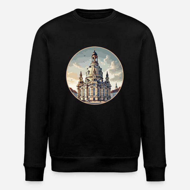 Dresdner Frauenkirche - Sweat bio ROLLER Stanley/Stella Unisexe - noir