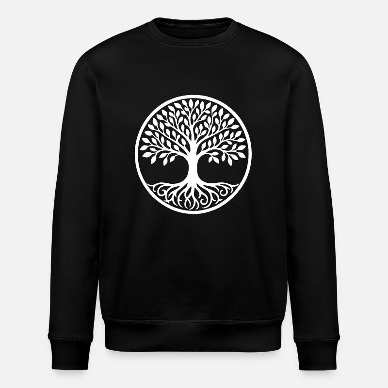 Arbre de vie - Sweat bio ROLLER Stanley/Stella Unisexe - noir