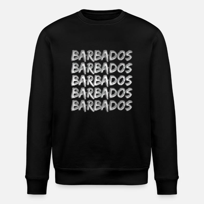 Voyage Barbade - Sweat bio ROLLER Stanley/Stella Unisexe - noir