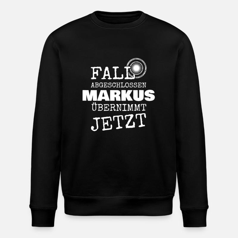 Cadeau pour Markus - Sweat bio ROLLER Stanley/Stella Unisexe - noir