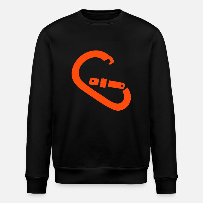 Karabiner - Stanley/Stella Unisex Bio-Sweatshirt ROLLER - Schwarz