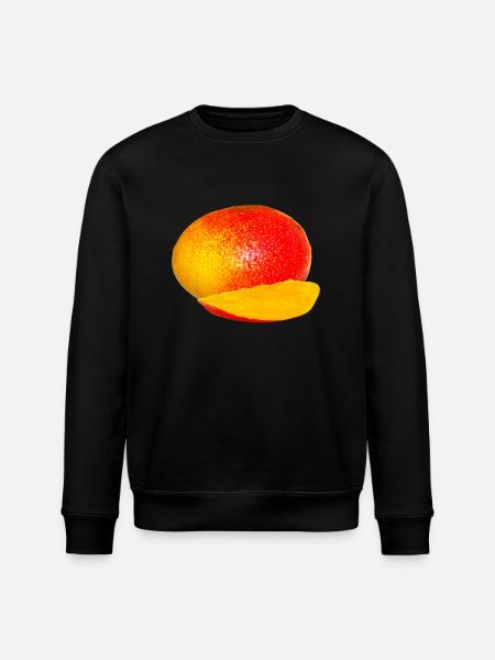 mango veggie vegetables fruits18 - Stanley/Stella ROLLER Unisex Organic Sweatshirt - black