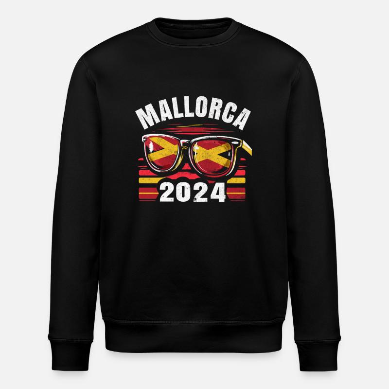 Mallorca 2024 - Stanley/Stella ROLLER Unisex Organic Sweatshirt - black