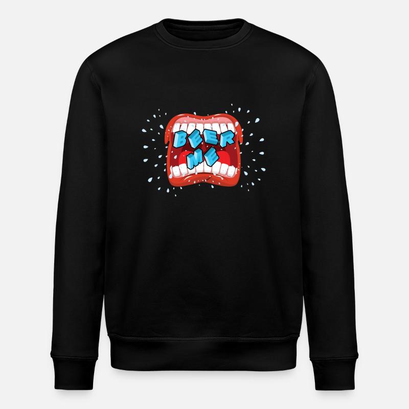 Beer Me - Sweat bio ROLLER Stanley/Stella Unisexe - noir