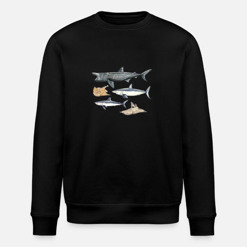 Requins - Requins - Requins - Sweat bio ROLLER Stanley/Stella Unisexe - noir
