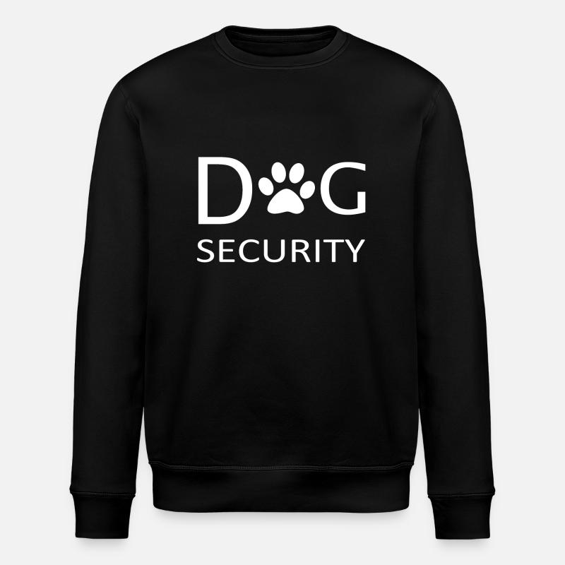 Dog Security - Stanley/Stella Unisex Bio-Sweatshirt ROLLER - Schwarz