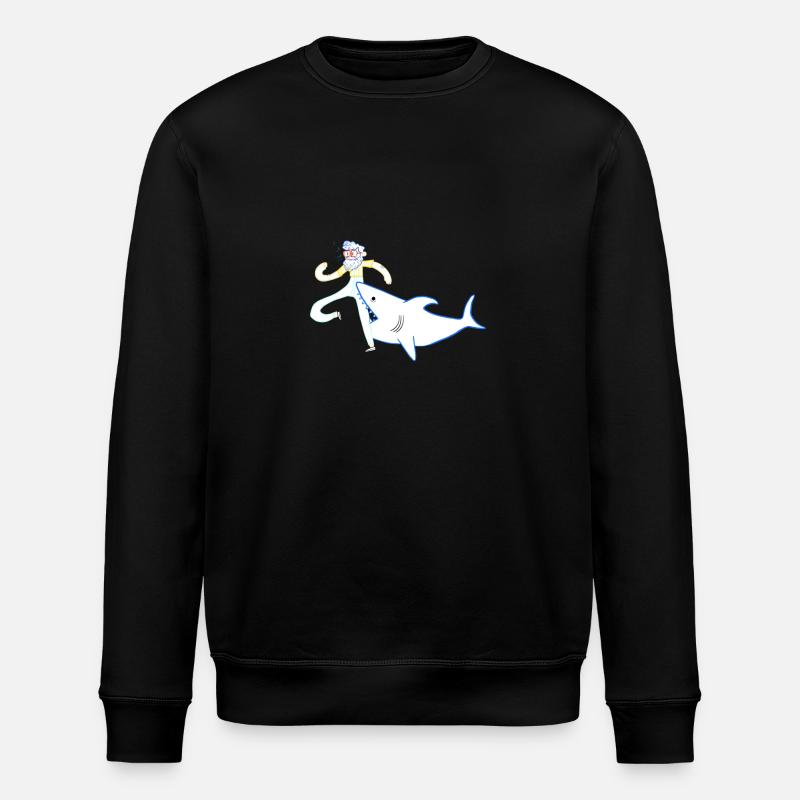 Paul arrive - Sweat bio ROLLER Stanley/Stella Unisexe - noir