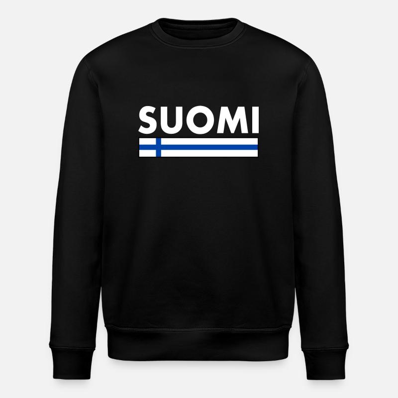 Suomi - Sweat bio ROLLER Stanley/Stella Unisexe - noir