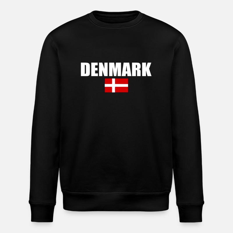 Denmark - Stanley/Stella ROLLER Unisex Organic Sweatshirt - black