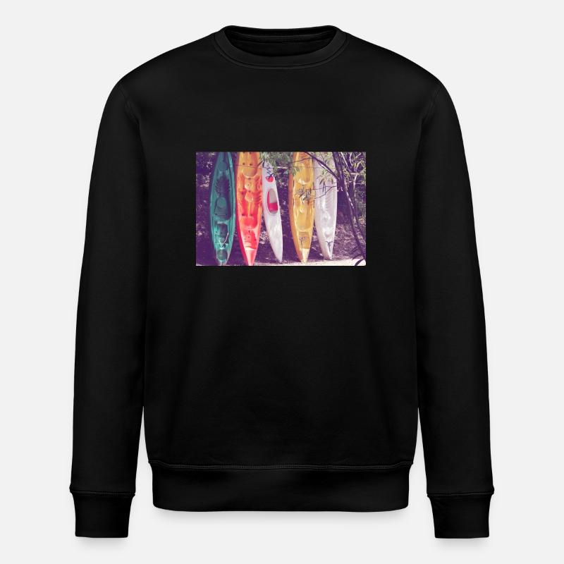 Kanus - Stanley/Stella Unisex Bio-Sweatshirt ROLLER - Schwarz