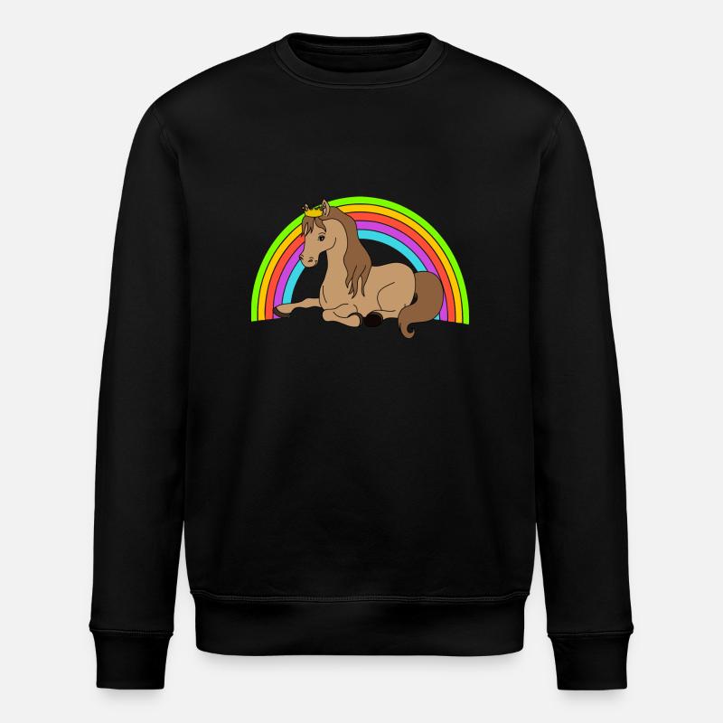 cheval - Sweat bio ROLLER Stanley/Stella Unisexe - noir