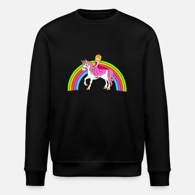 licorne - Sweat bio ROLLER Stanley/Stella Unisexe - noir