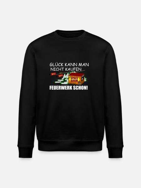 Fireworks can be bought - Stanley/Stella ROLLER Unisex Organic Sweatshirt - black