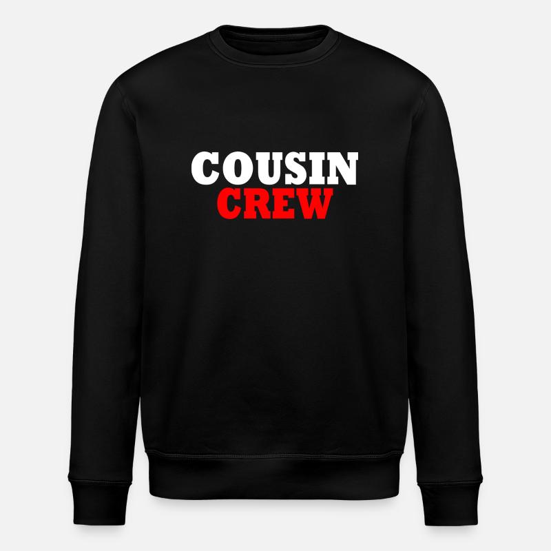 Cousin crew - Sweat bio ROLLER Stanley/Stella Unisexe - noir
