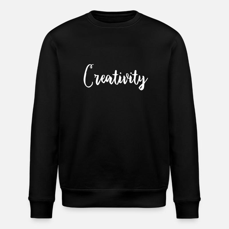 Creativity knows - Stanley/Stella ROLLER Unisex Organic Sweatshirt - black