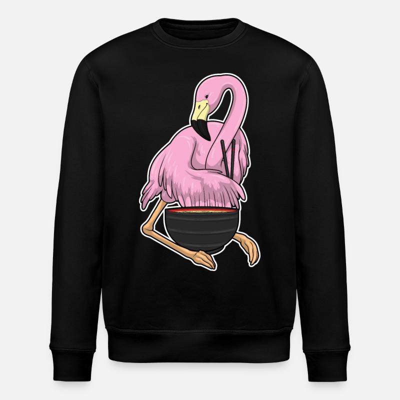 Bol de ramen Flamingo - Sweat bio ROLLER Stanley/Stella Unisexe - noir