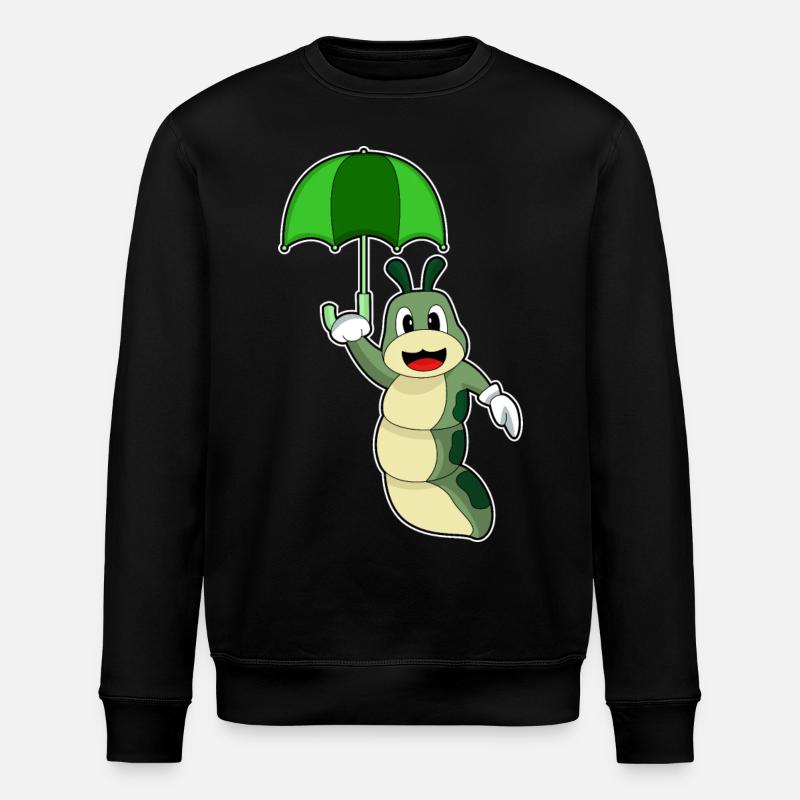 Parapluie chenille - Sweat bio ROLLER Stanley/Stella Unisexe - noir