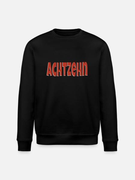 eighteen - Stanley/Stella ROLLER Unisex Organic Sweatshirt - black
