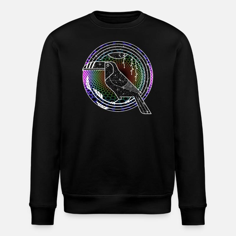 Graphique Toucan - Sweat bio ROLLER Stanley/Stella Unisexe - noir