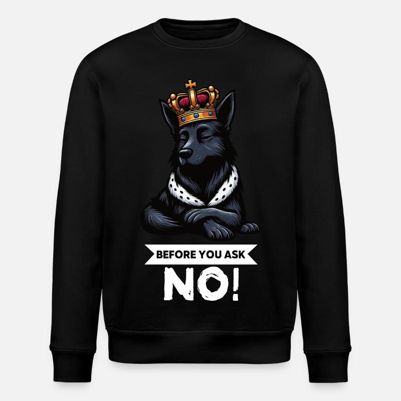 Avant de demander Bergers Noirs - Sweat bio ROLLER Stanley/Stella Unisexe - noir