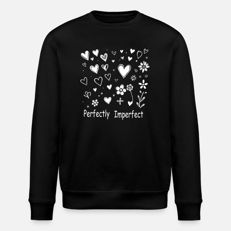 Complètement imparfait - Sweat bio ROLLER Stanley/Stella Unisexe - noir