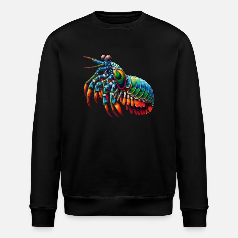 Mantis Shrimp - Stanley/Stella ROLLER Unisex Organic Sweatshirt - black