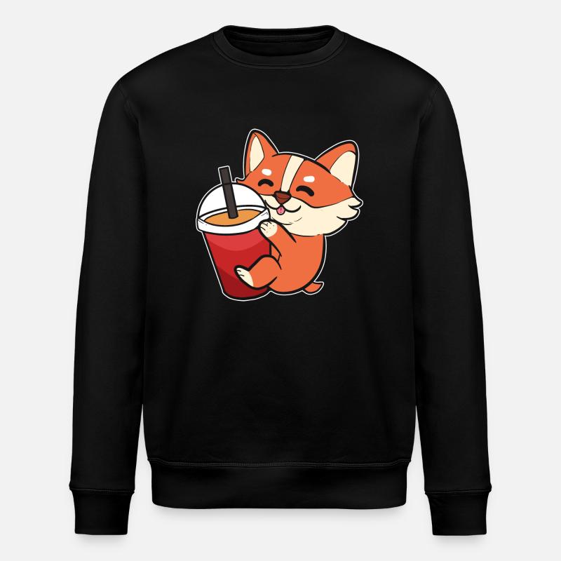 Corgi - Stanley/Stella Unisex Bio-Sweatshirt ROLLER - Schwarz