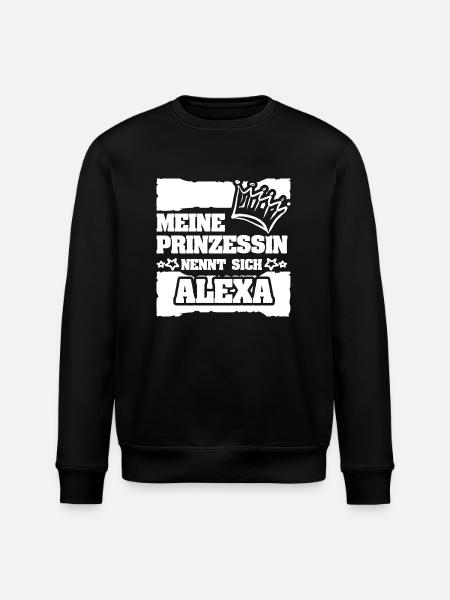 Gift for Alexa - Stanley/Stella ROLLER Unisex Organic Sweatshirt - black