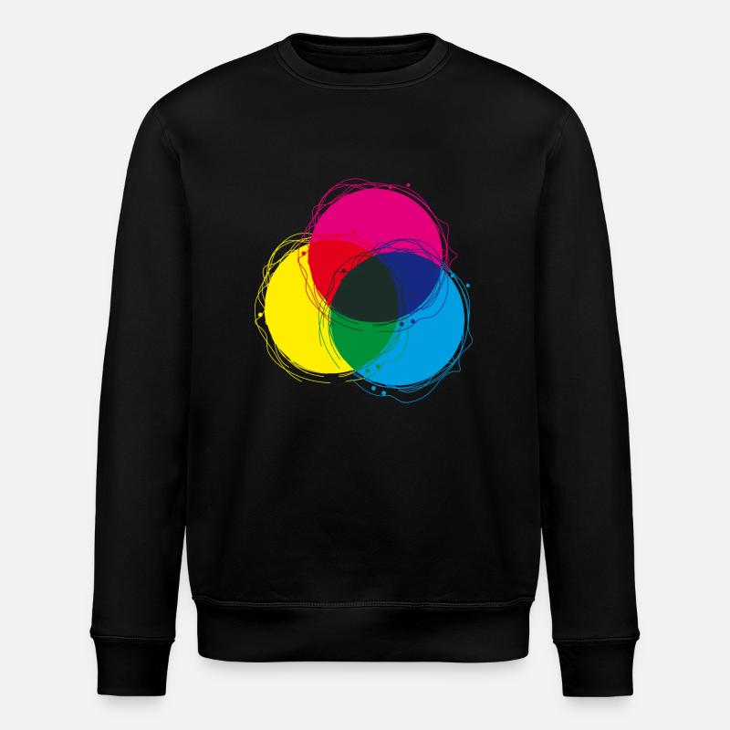 cmyk_05 - Stanley/Stella Unisex Bio-Sweatshirt ROLLER - Schwarz