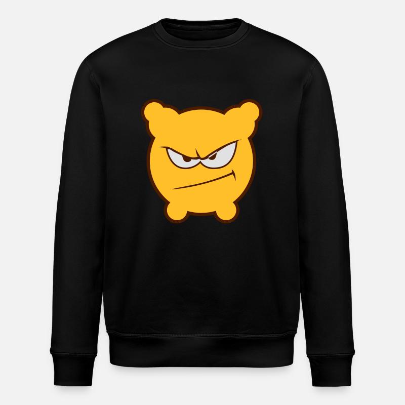Düster ist sauer! - Stanley/Stella Unisex Bio-Sweatshirt ROLLER - Schwarz