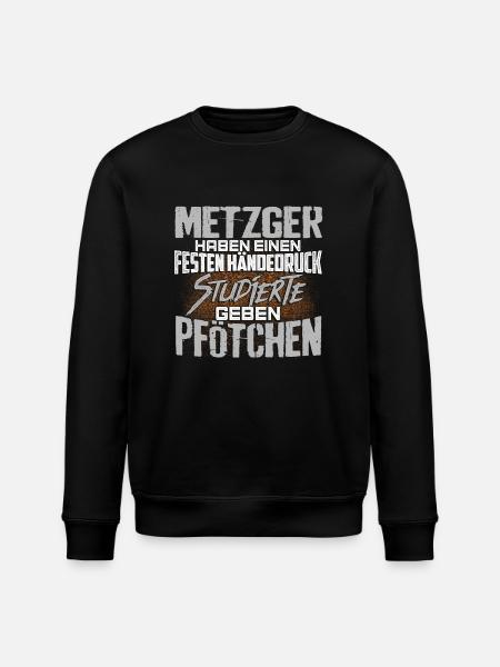METZGER - fest - Stanley/Stella Unisex Bio-Sweatshirt ROLLER - Schwarz