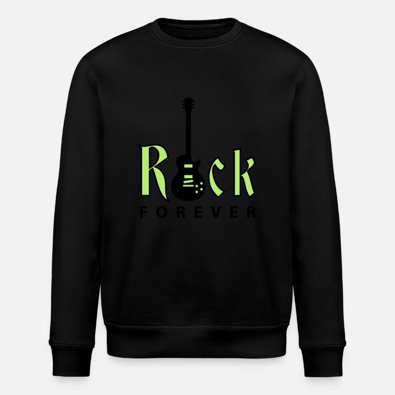 rock_gitarre_d_01_2c - Sweat bio ROLLER Stanley/Stella Unisexe - noir