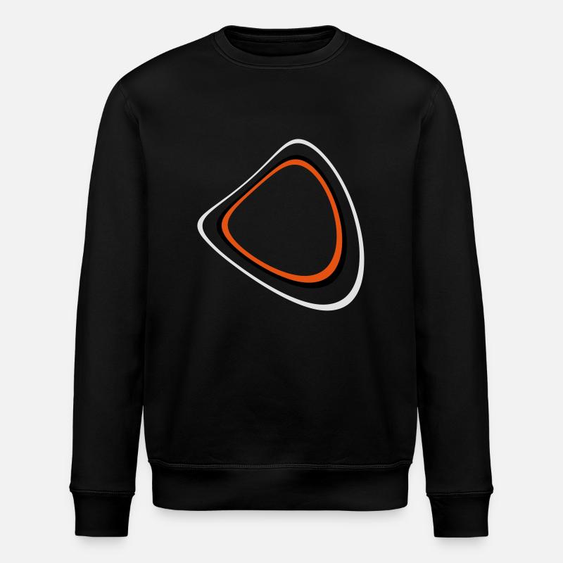 Rétro Circleage - Sweat bio ROLLER Stanley/Stella Unisexe - noir