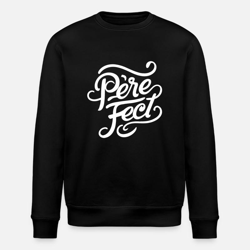 Père-fect - Sweat bio ROLLER Stanley/Stella Unisexe - noir
