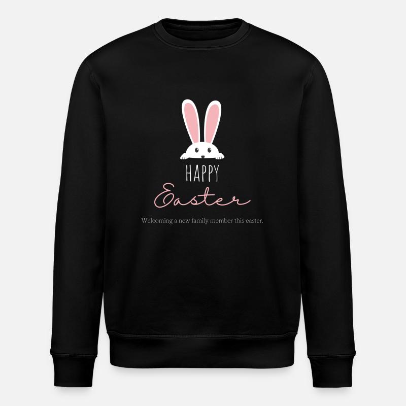 Ostern - Stanley/Stella Unisex Bio-Sweatshirt ROLLER - Schwarz
