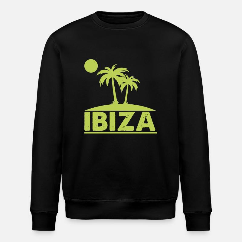 ibiza - Stanley/Stella Unisex Bio-Sweatshirt ROLLER - Schwarz