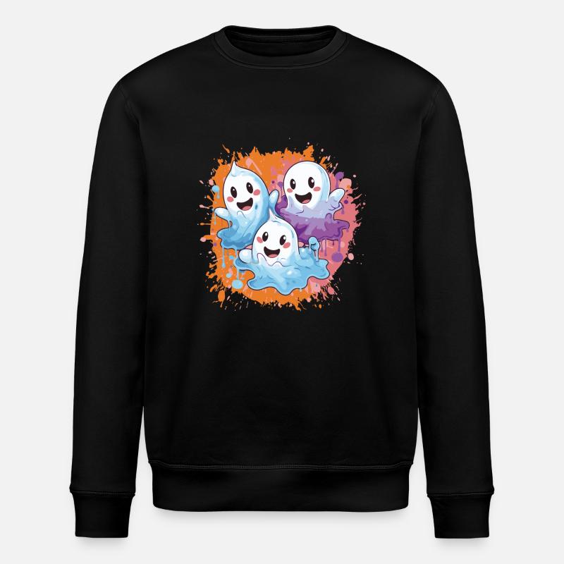 Ghost Team - Stanley/Stella ROLLER Unisex Organic Sweatshirt - black
