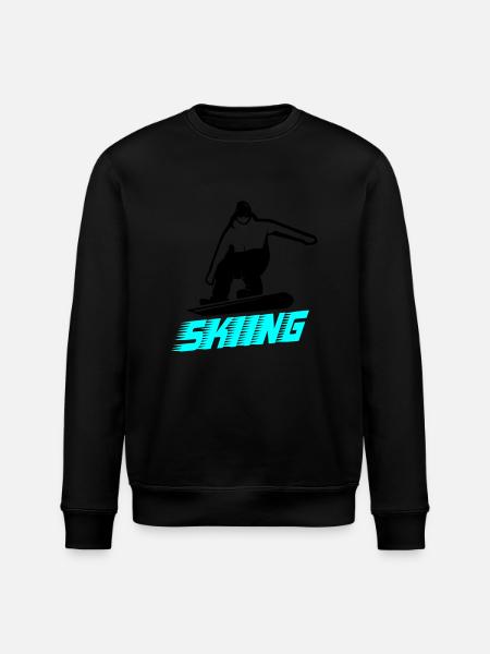 Ski - Sweat bio ROLLER Stanley/Stella Unisexe - noir