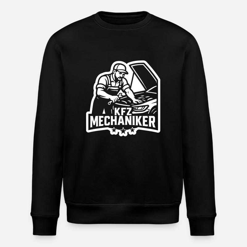 Kfz Mechaniker - Stanley/Stella Unisex Bio-Sweatshirt ROLLER - Schwarz