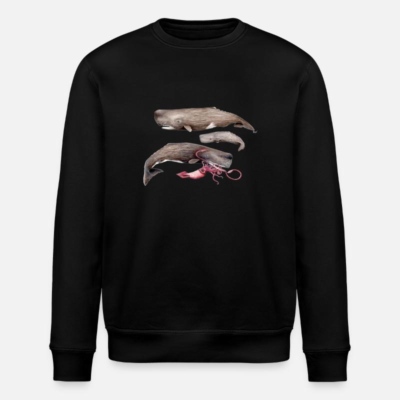 cachalots - cachalots - cachalots - Sweat bio ROLLER Stanley/Stella Unisexe - noir