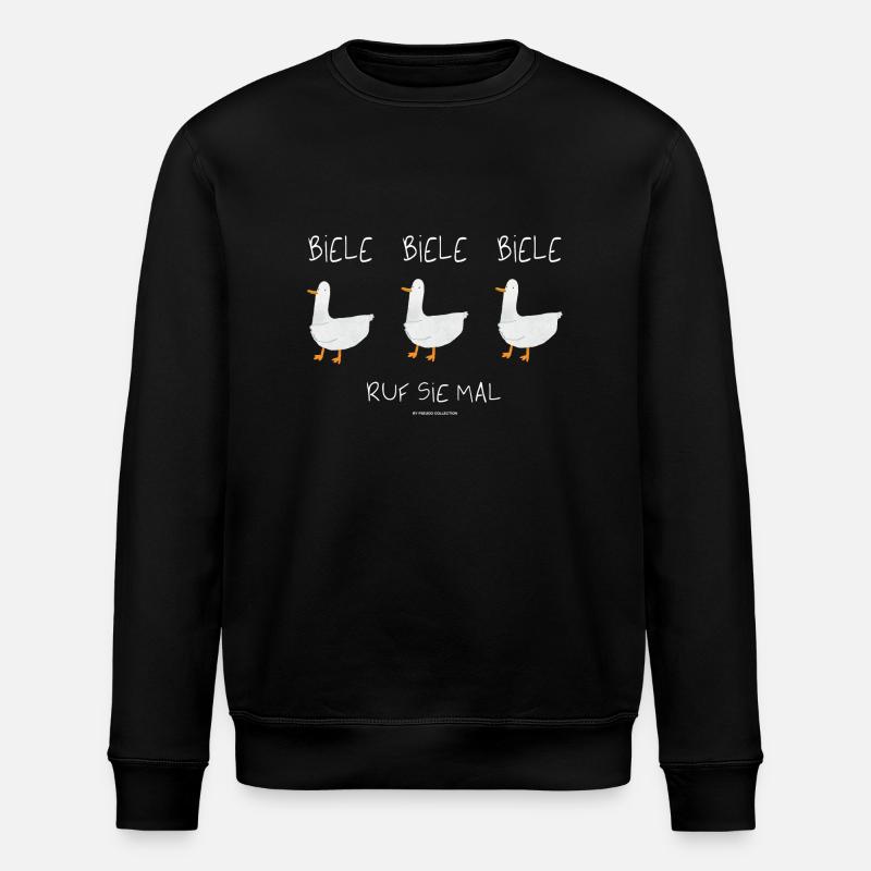 Biele Biele Biele Appelez-les - Sweat bio ROLLER Stanley/Stella Unisexe - noir