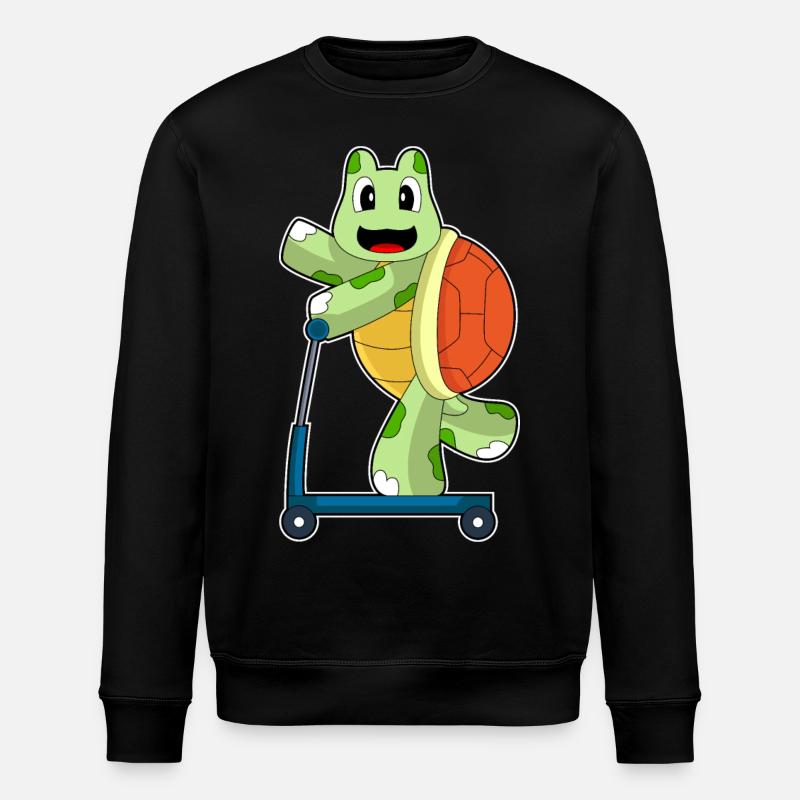 Turtle Roller - Sweat bio ROLLER Stanley/Stella Unisexe - noir