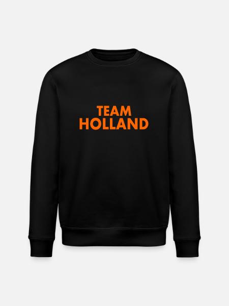 Team holland - Stanley/Stella ROLLER Unisex Organic Sweatshirt - black