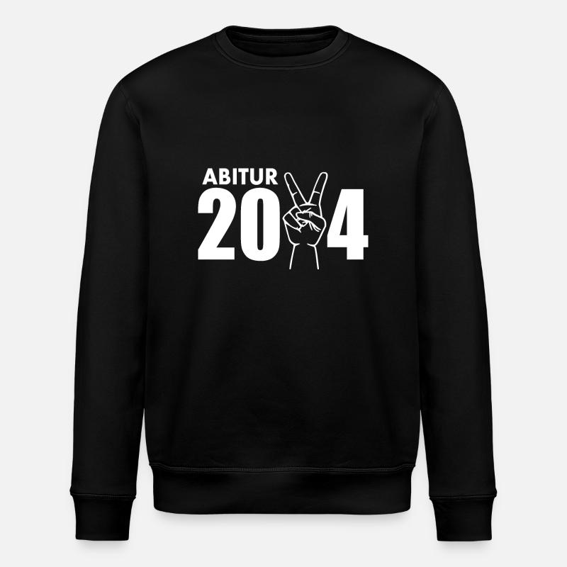 Abitur 2024 - Stanley/Stella Unisex Bio-Sweatshirt ROLLER - Schwarz