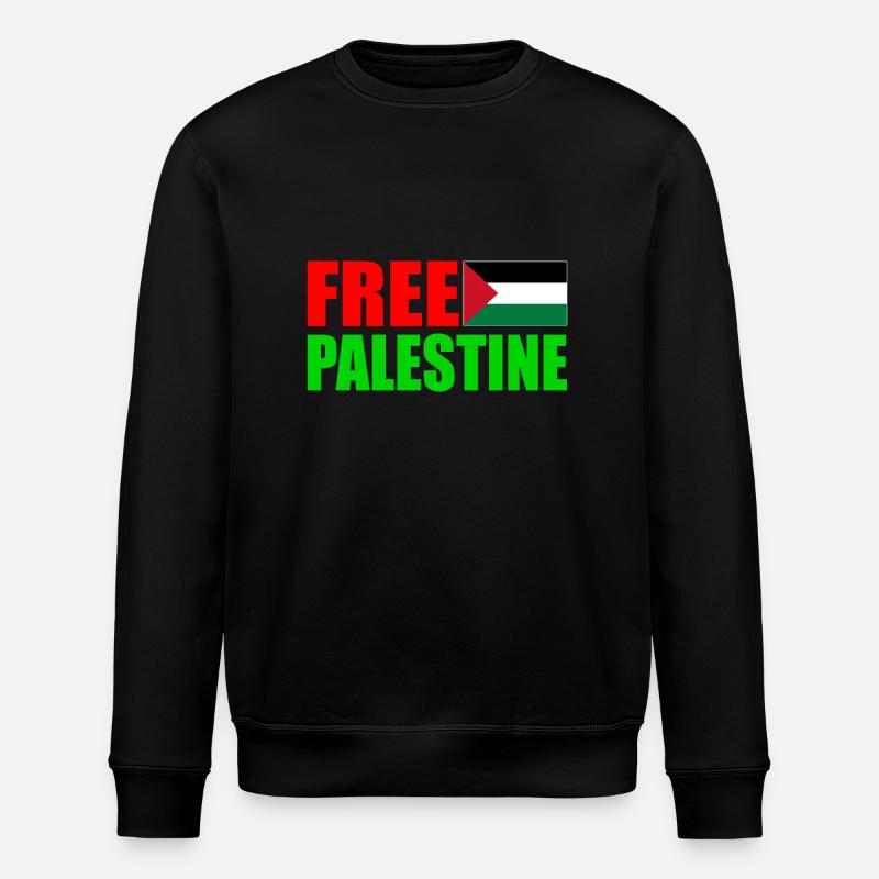 Free palestine - Sweat bio ROLLER Stanley/Stella Unisexe - noir