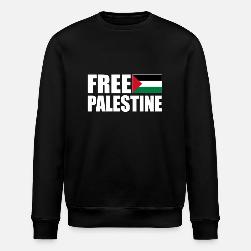 Free palestine - Sweat bio ROLLER Stanley/Stella Unisexe - noir