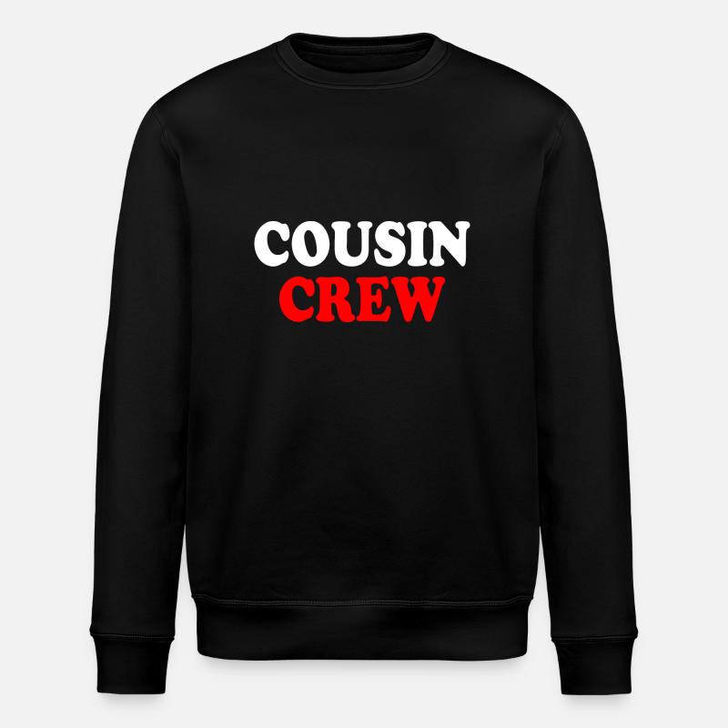 Cousin crew - Sweat bio ROLLER Stanley/Stella Unisexe - noir