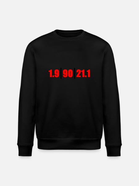 Triathlon Distanzen MD - Stanley/Stella Unisex Bio-Sweatshirt ROLLER - Schwarz