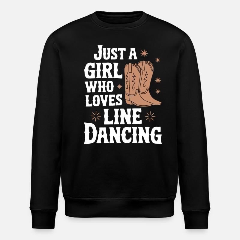 Danse en ligne Danseurs - Sweat bio ROLLER Stanley/Stella Unisexe - noir