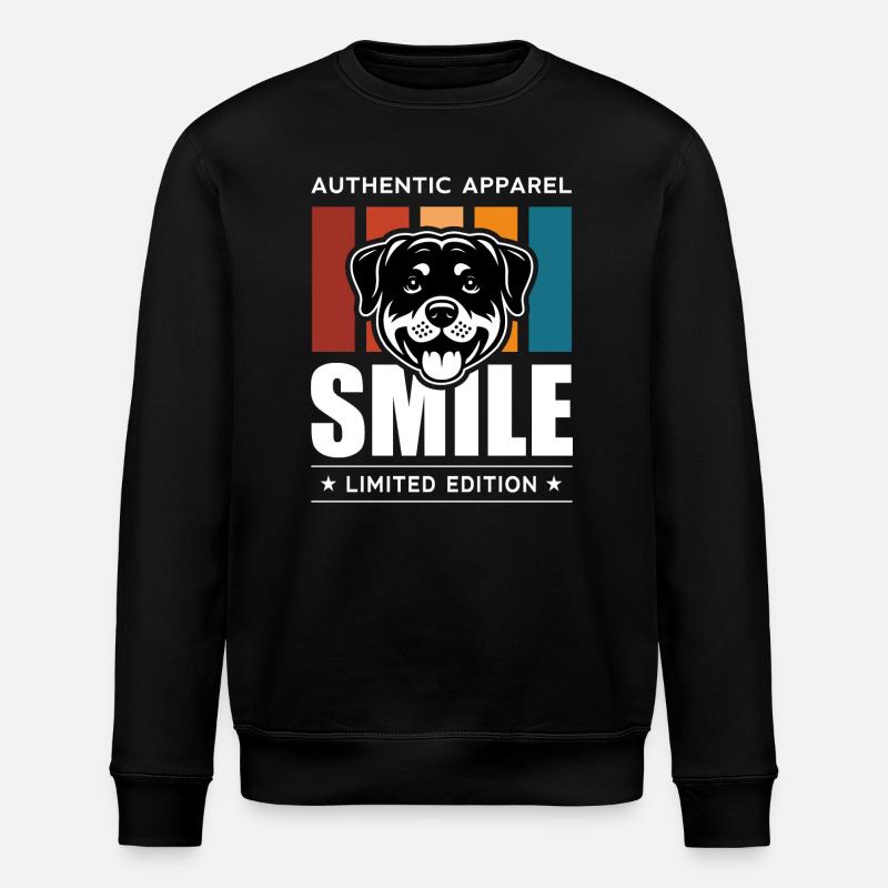 Sourire - Sweat bio ROLLER Stanley/Stella Unisexe - noir